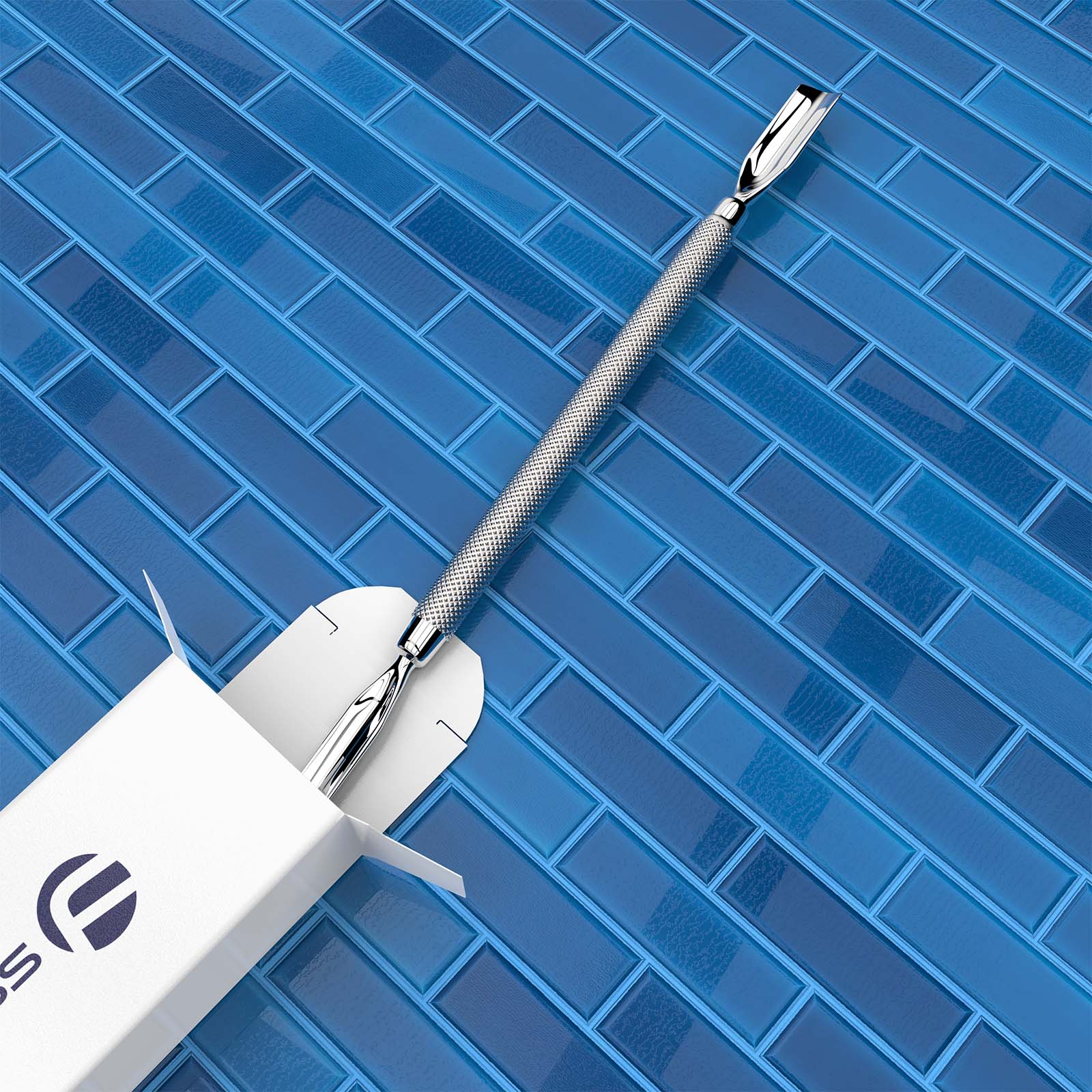 Empujador de Cutículas Doble