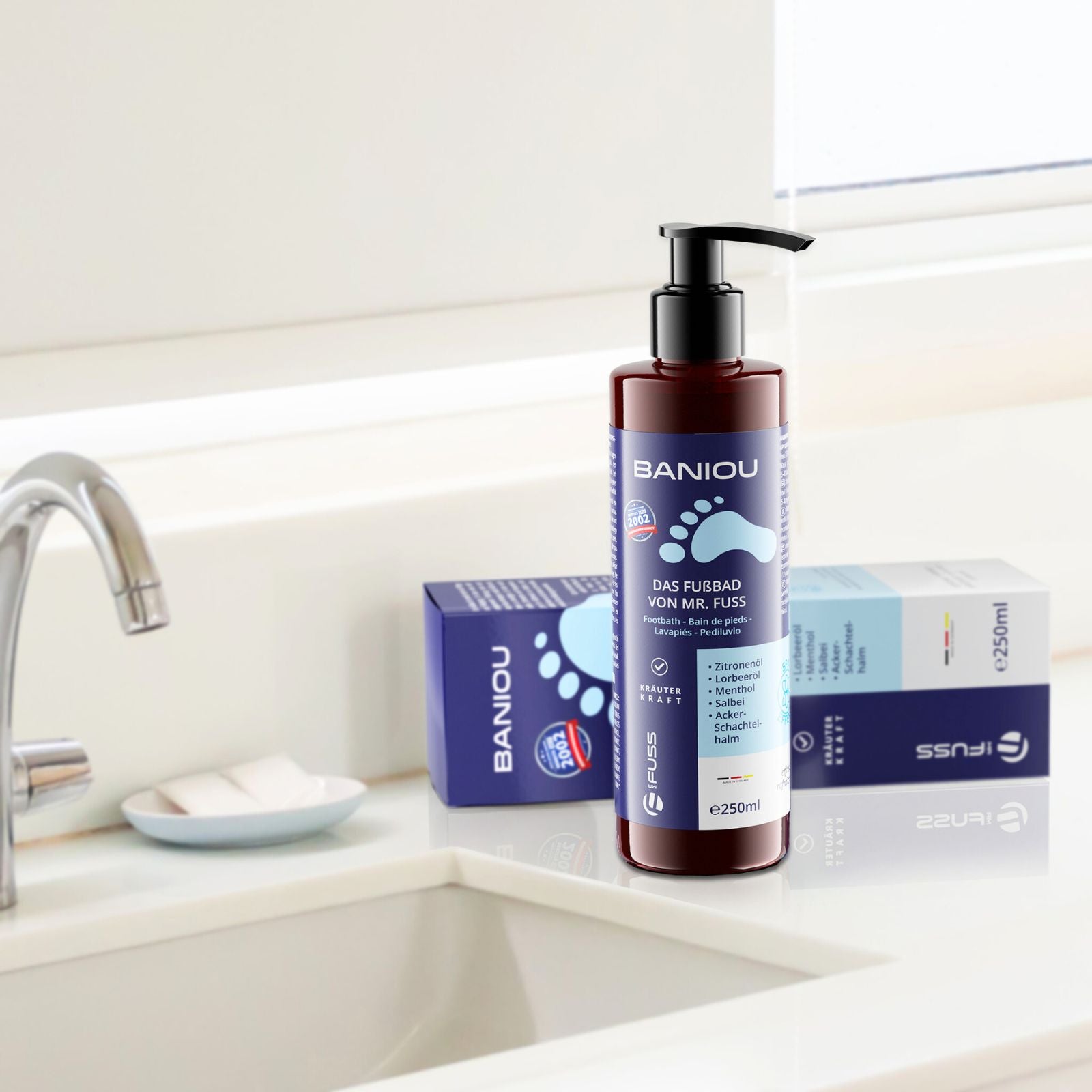 BANIOU das Fußbad von Mr. Fuss - 250ml