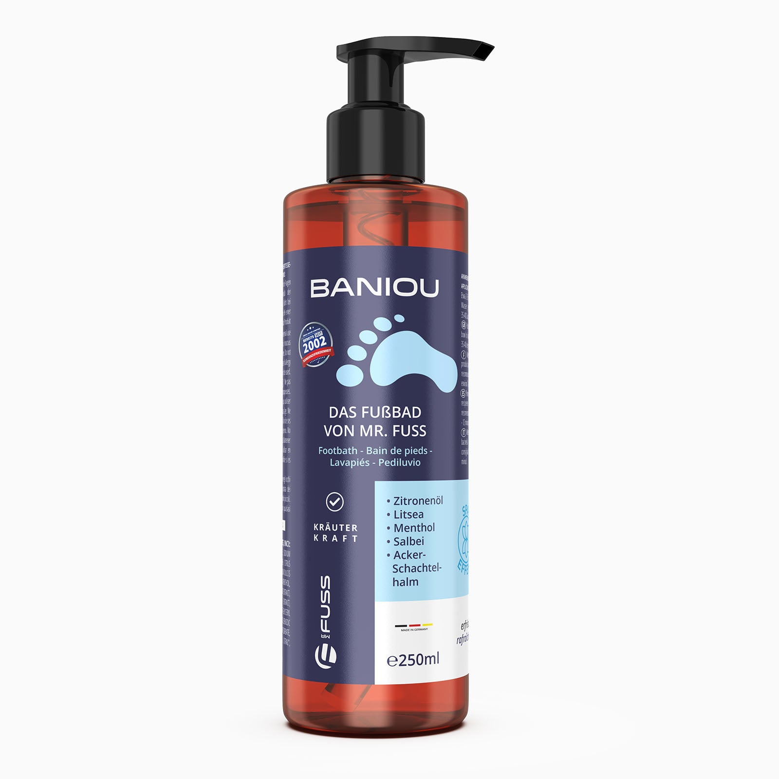 BANIOU das Fußbad von Mr. Fuss - 250ml