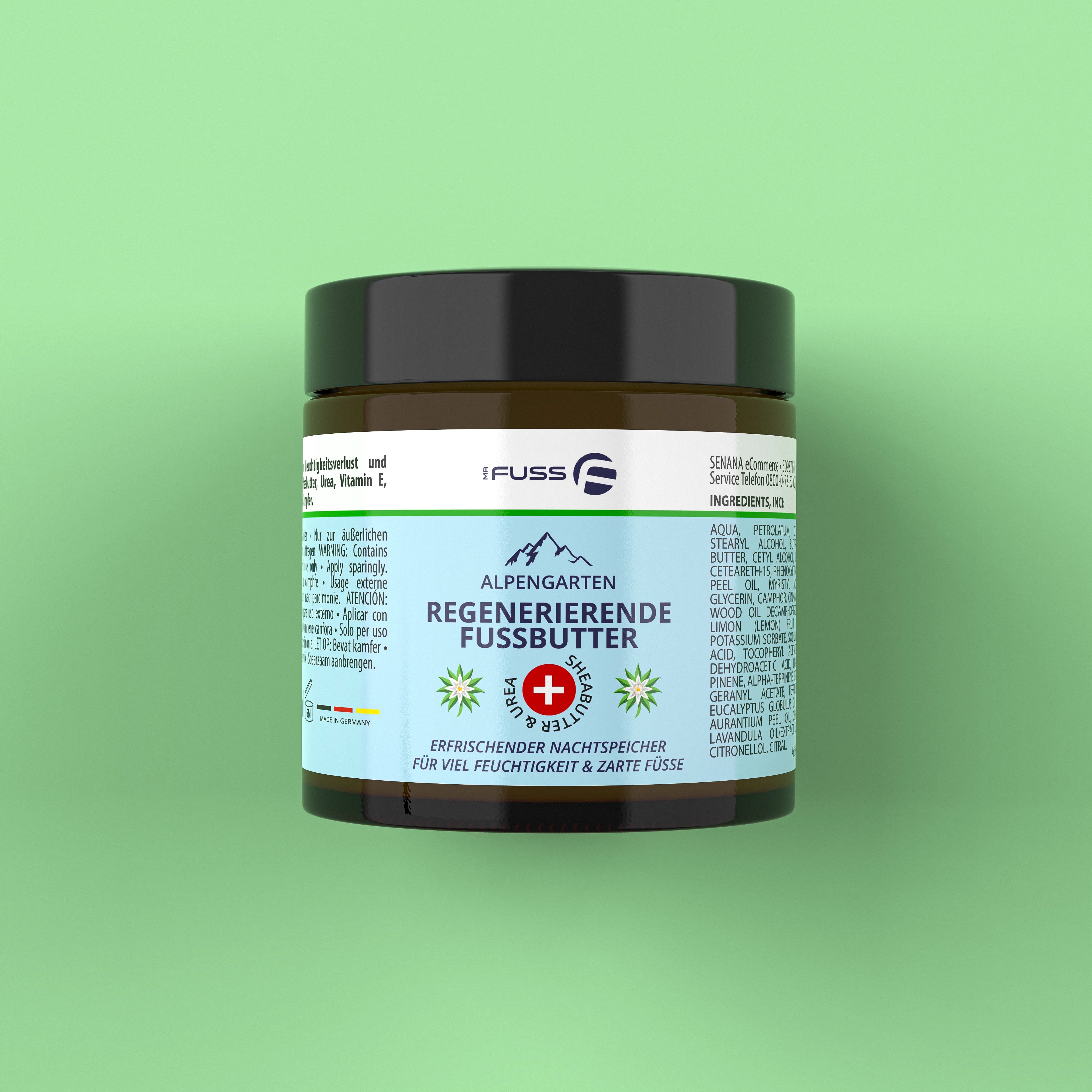 Mr. Fuss Alpengarten Fußbutter - 100 ml