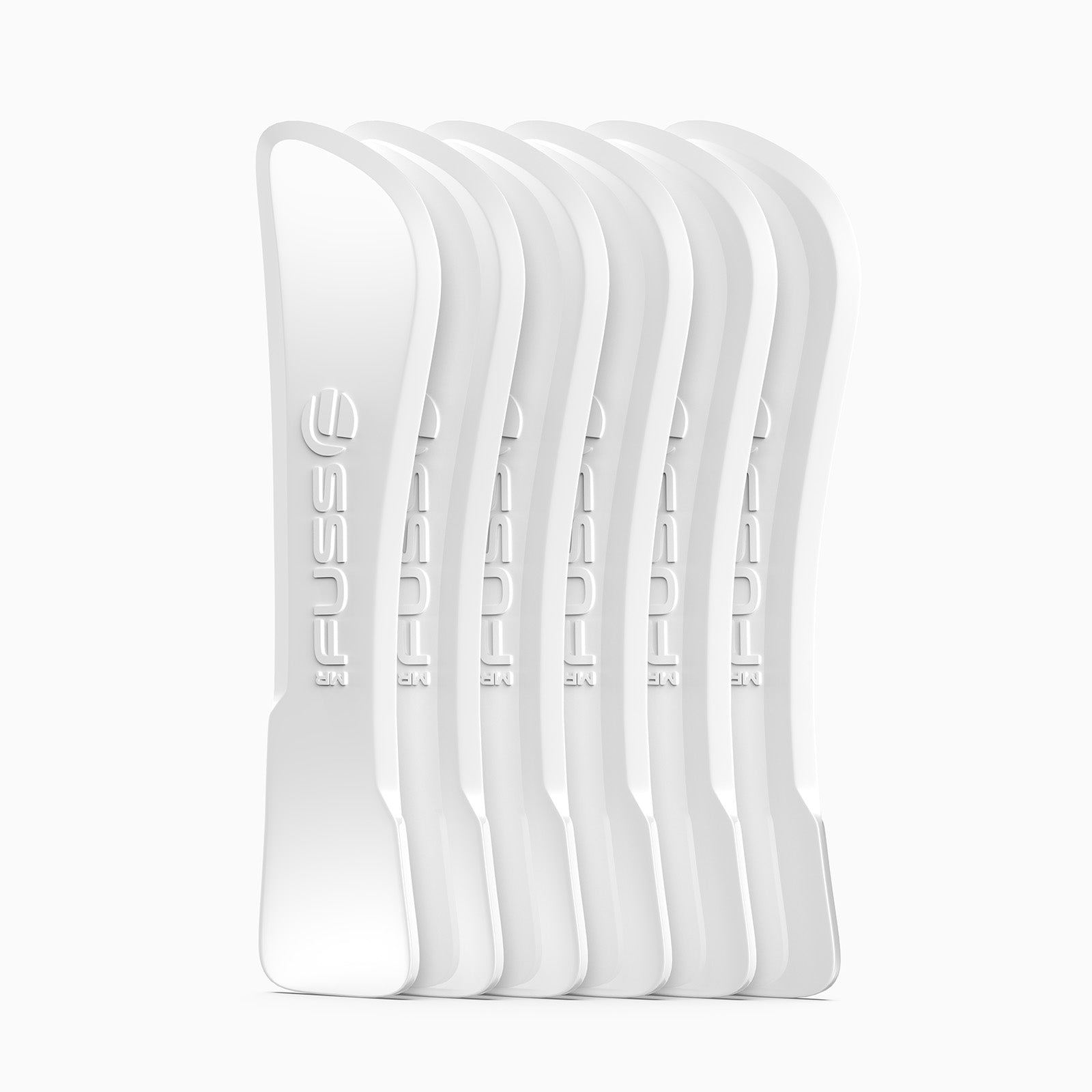 Hornhautschieber aus Kunststoff – 6 Stück