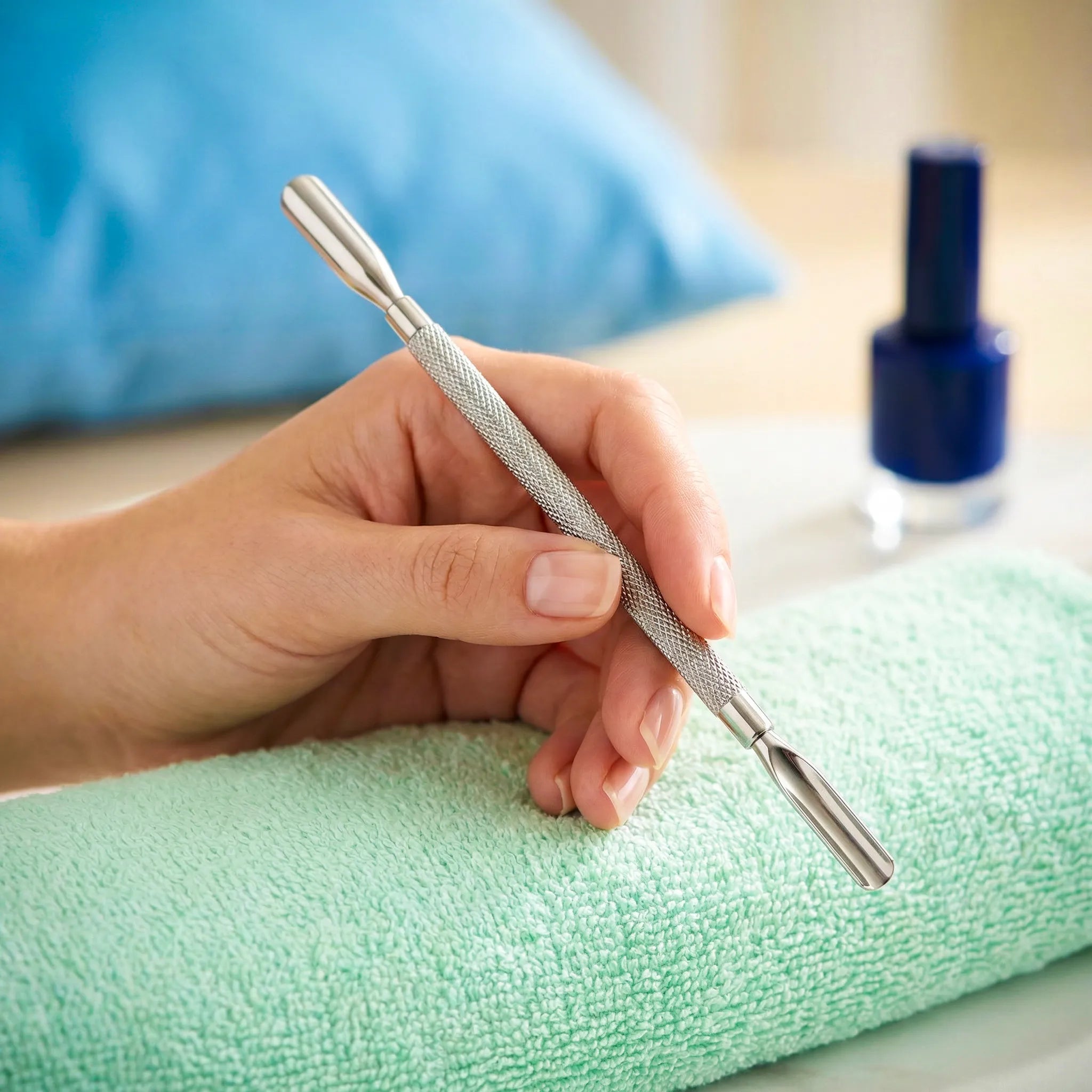 Empujador de Cutículas Doble