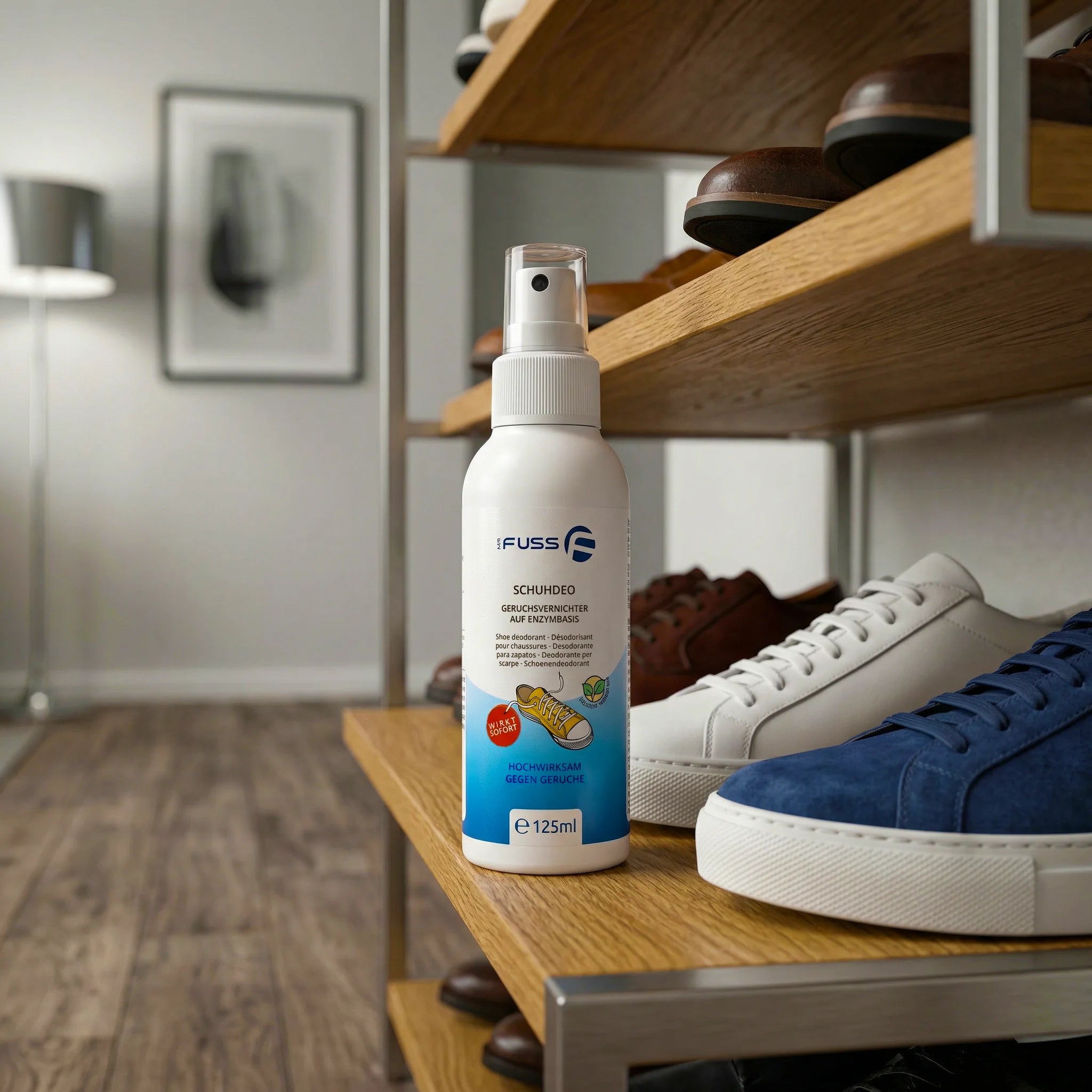 Mr. Fuss Schuhdeo Geruchsvernichter auf Enzymbasis - 125ml