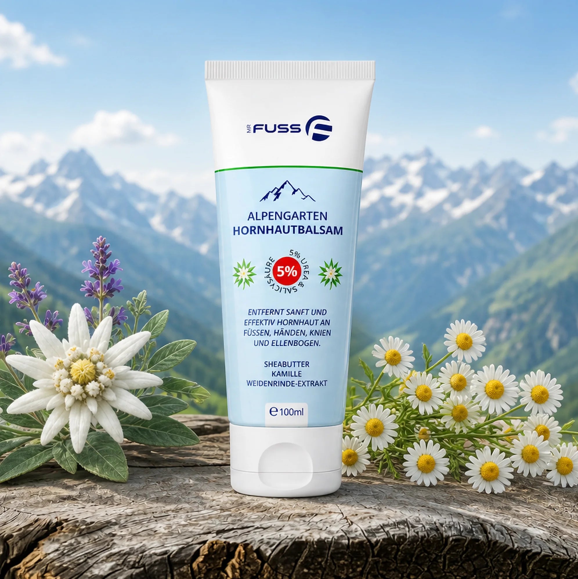 Mr. Fuss Alpengarten Callus Balm - 100ml