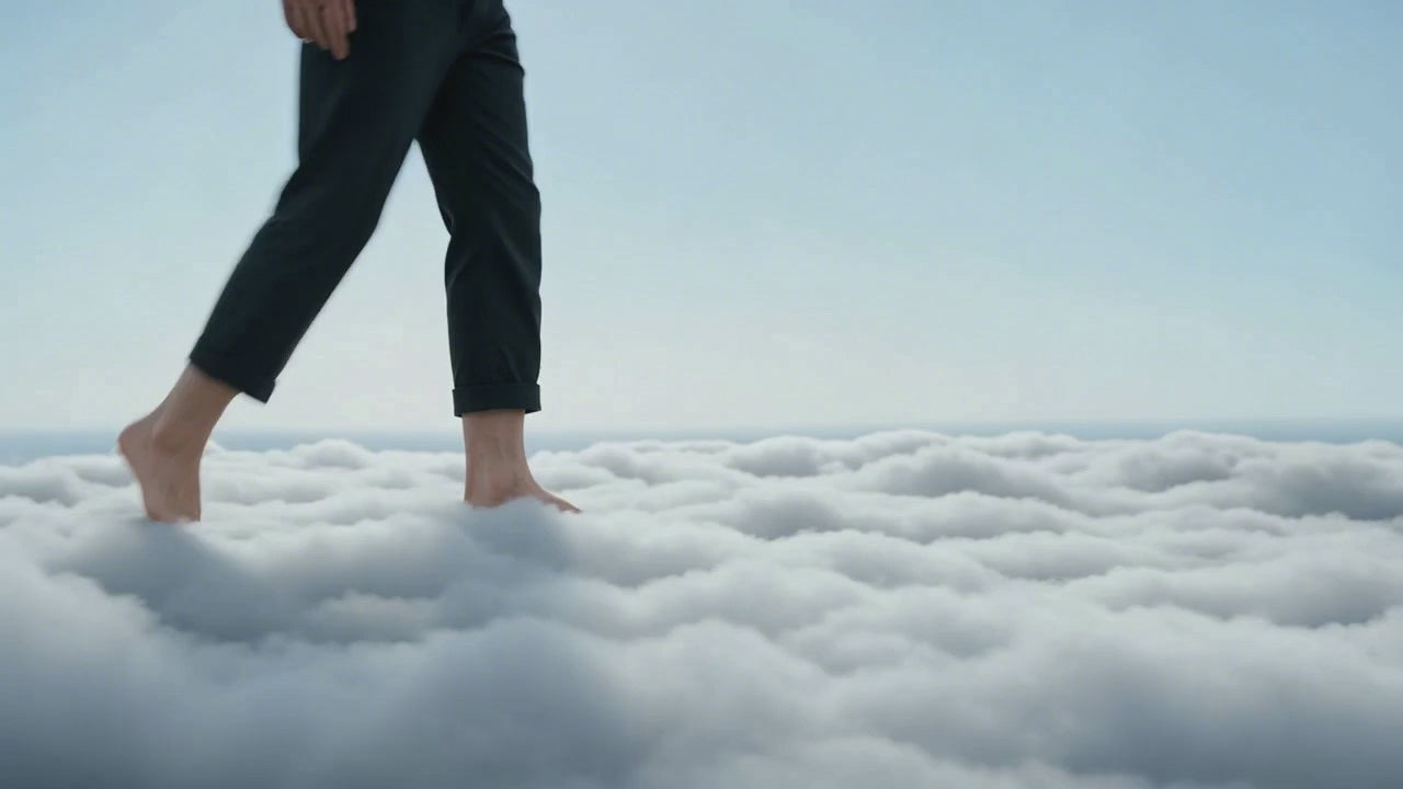 Video laden: Video showing well groomed feet dancing at a pools edge